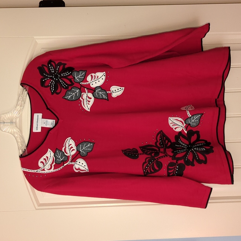 Alfred Dunner Beaded Sweater